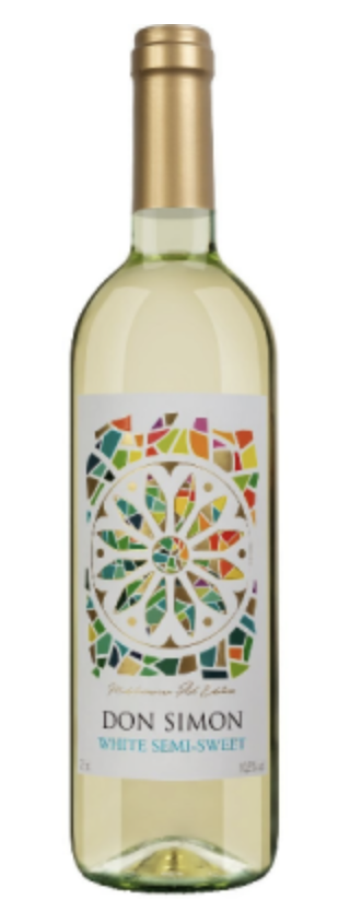 Вино Don Simon нап/сол/біле 0,75л 13,5%